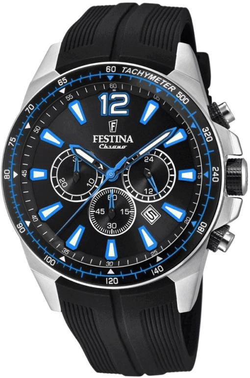 Hodinky FESTINA 20376/2 - Farba: čierna