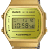 Hodinky CASIO A 168WEGM-9 - Farba: zlatá