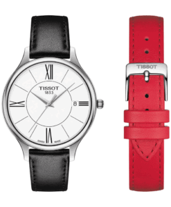 Hodinky TISSOT T103.210.16.018.00 - Farba: červená