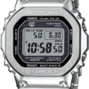 Hodinky CASIO G-SHOCK GMW B5000D-1 - Farba: strieborná