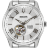 Hodinky BULOVA 96A207 - Farba: strieborná