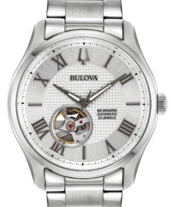 Hodinky BULOVA 96A207 - Farba: strieborná