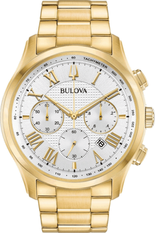 Hodinky BULOVA 97B171 - Farba: zlatá