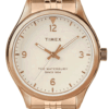 Hodinky TIMEX TW2T36500 - Farba: ružová zlatá