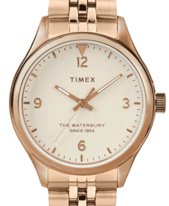 Hodinky TIMEX TW2T36500 - Farba: ružová zlatá