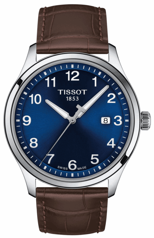 Hodinky TISSOT T116.410.16.047.00 - Farba: hnedá