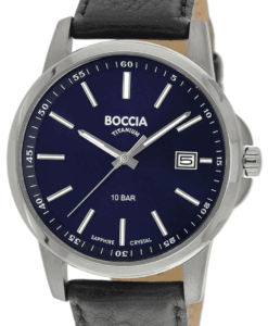 Hodinky BOCCIA TITANIUM 3633-01 - Farba: čierna