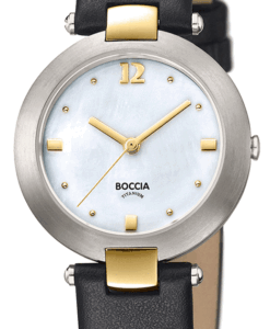 Hodinky BOCCIA TITANIUM 3292-02 - Farba: čierna