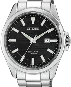 Hodinky CITIZEN BM7470-84E - Farba: čierna