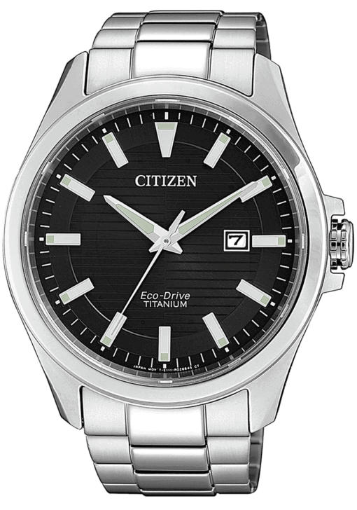 Hodinky CITIZEN BM7470-84E - Farba: čierna