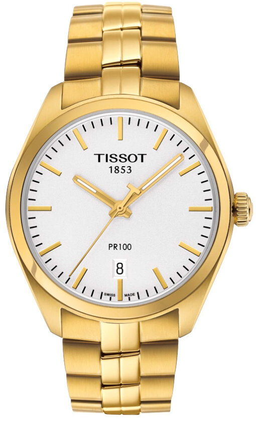 Hodinky TISSOT T101.410.33.031.00 - Farba: zlatá