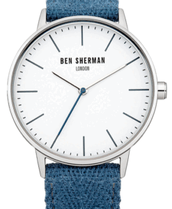 Hodinky BEN SHERMAN WB009UA - Farba: modrá