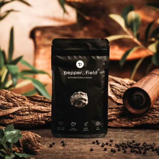 .pepper..field - Kampotské korenie čierne - doypack 50g - kampotský pepř