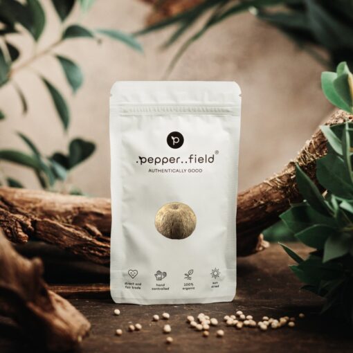 .pepper..field - Kampotské korenie biele - doypack 20g - kampotský pepř