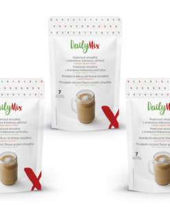 DailyMix Proteínové smoothie s ananásovo kokosovou príchuťou (2+1 ZADARMO) - DailyMix - Ketomix