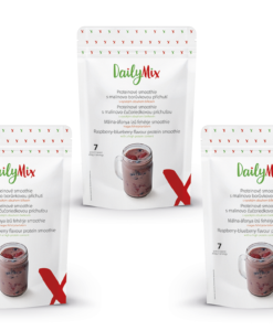 DailyMix Proteínové smoothie s malinovo-čučoriedkovou príchuťou (2+1 ZADARMO) - DailyMix - Ketomix