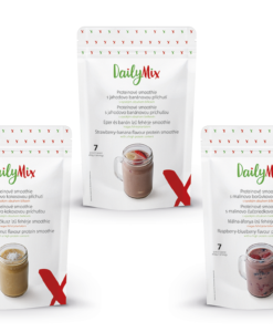 DailyMix Proteínové smoothie MIX príchutí (2+1 ZADARMO) - DailyMix - Ketomix