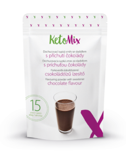 KetoMix Príchuť do kokteilu - čokoláda – vegan - 45g - KetoMix - Ketomix