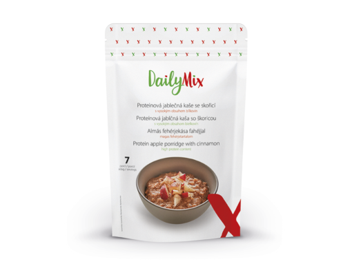 DailyMix Proteínová jablčná kaša so škoricou (7 porcií) - DailyMix - Ketomix