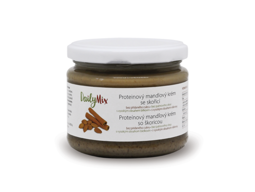 DailyMix Proteínový mandľový krém so škoricou 300g - DailyMix - Ketomix