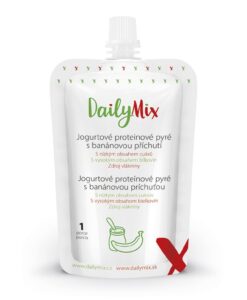 DailyMix Jogurtové proteínové pyré s banánovou príchuťou (1 porcia) - DailyMix - Ketomix