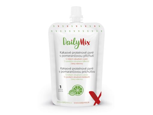 DailyMix Kakaové proteínové pyré s pomarančovou príchuťou (1 porcia) - DailyMix - Ketomix