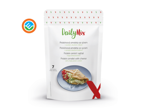 DailyMix Proteínová omeleta so syrovou príchuťou (7 porcií) - DailyMix - Ketomix