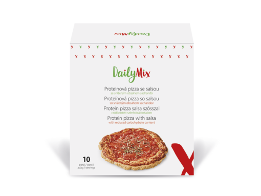 DailyMix Proteínová pizza so salsou (10 porcií) - DailyMix - Ketomix