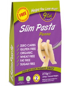 Slim Pasta Slim Pasta konjakové penne BIO  270 g - Slim Pasta - Ketomix