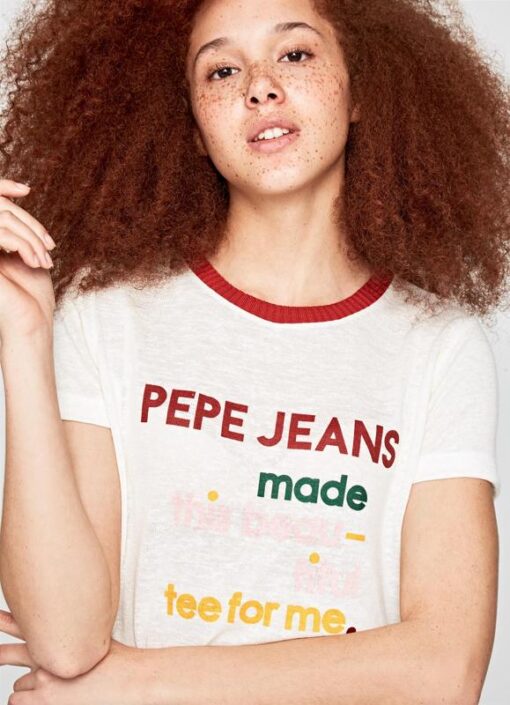 Dámske tričko PEPE JEANS AURORA - Dámske rifle PEPE JEANS