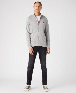 Pánska mikina WRANGLER FUNNEL NECK ZIP SWS - pánska mikina WRANGLER