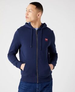 Pánska mikina WRANGLER ZIP THRU HOODIE - pánska mikina WRANGLER