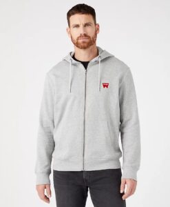 Pánska mikina WRANGLER ZIP THRU HOODIE - pánska mikina WRANGLER