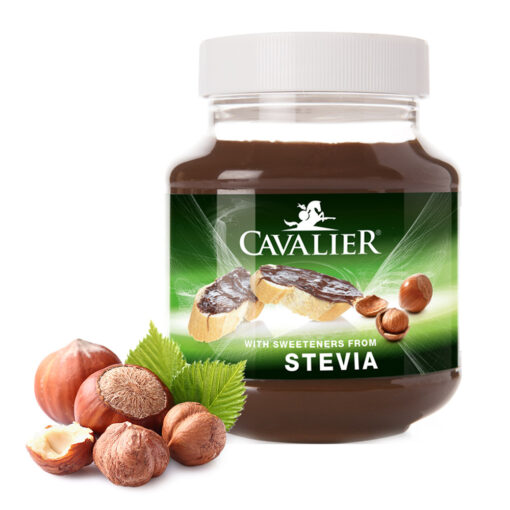 Cavalier Lieskovoorieškový krém so stéviou 380 g - Cavalier - Ketomix