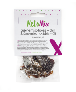 KetoMix Sušené mäso hovädzie – chilli 25 g - KetoMix - Ketomix