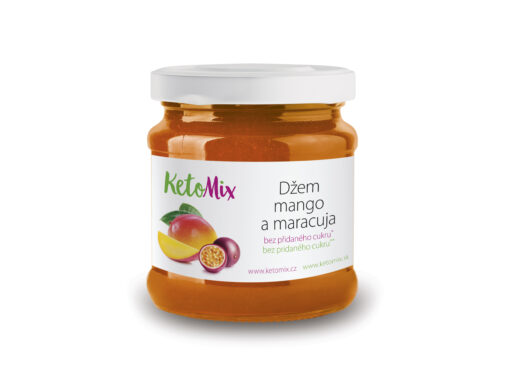 KetoMix Džem mango a maracuja (10 porcií) - KetoMix - Ketomix