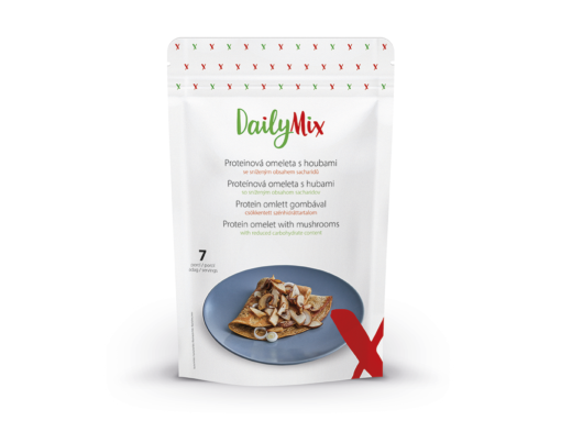 DailyMix Proteínová omeleta s hubami (7 porcií) - DailyMix - Ketomix