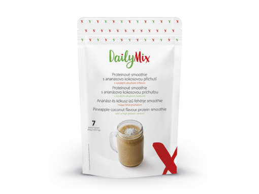 DailyMix Proteínové smoothie s ananásovo kokosovou príchuťou (7 porcií) - DailyMix - Ketomix