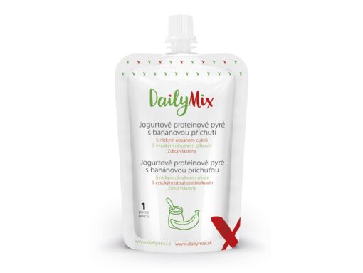 DailyMix Jogurtové proteínové pyré s banánovou príchuťou (1 porcia) - DailyMix - Ketomix