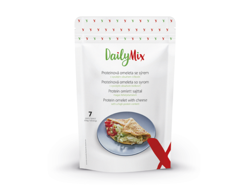 DailyMix Proteínová omeleta so syrovou príchuťou (7 porcií) - DailyMix - Ketomix