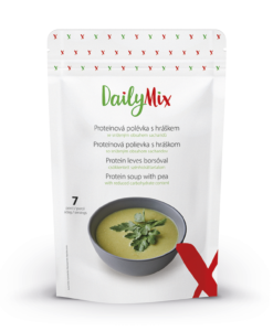 DailyMix Proteínová polievka s hráškom (7 porcií) - DailyMix - Ketomix