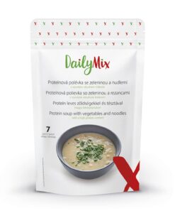 DailyMix Proteínová polievka so zeleninou a rezancami (7 porcií) - DailyMix - Ketomix