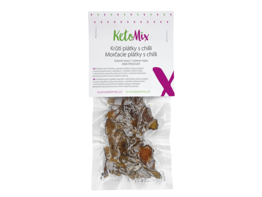 KetoMix Sušené mäso morčacie - chilli 25 g - KetoMix - Ketomix