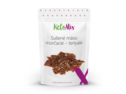 KetoMix Sušené mäso morčacie - teriyaki 25 g - KetoMix - Ketomix