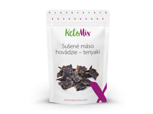 KetoMix Sušené mäso hovädzie – teriyaki 25 g - KetoMix - Ketomix