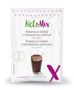 KetoMix Proteínový kokteil s čokoládovou príchuťou (1 porcia) - KetoMix - Ketomix