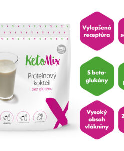 Proteínový kokteil novej generácie KetoMix 450 g (15 porcií) - KetoMix - Ketomix