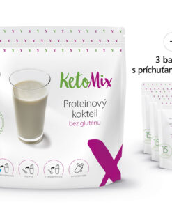 KetoMix Proteínový kokteil (40 porcií) 1 200 g Druhá príchuť kokteilu: kokos