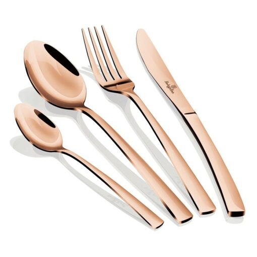 Berlinger Haus 16-dielna sada príborov Rosegold Metallic Line - Farba: medená