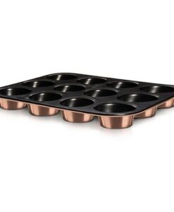 Berlinger Haus Forma na muffiny 12 ks Rosegold Metallic Line - Farba: medená